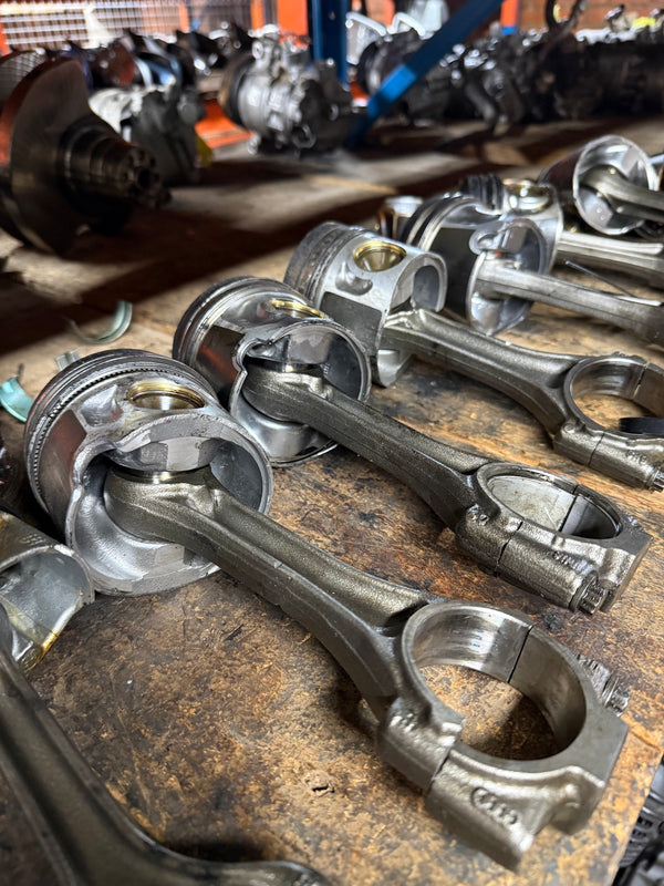 VW Audi Pistons, conrods, crankshafts, balance shafts, camshafts, engine blocks, cylinder heads, intake manifolds, exhaust manifolds, Edenvale Johannesburg
